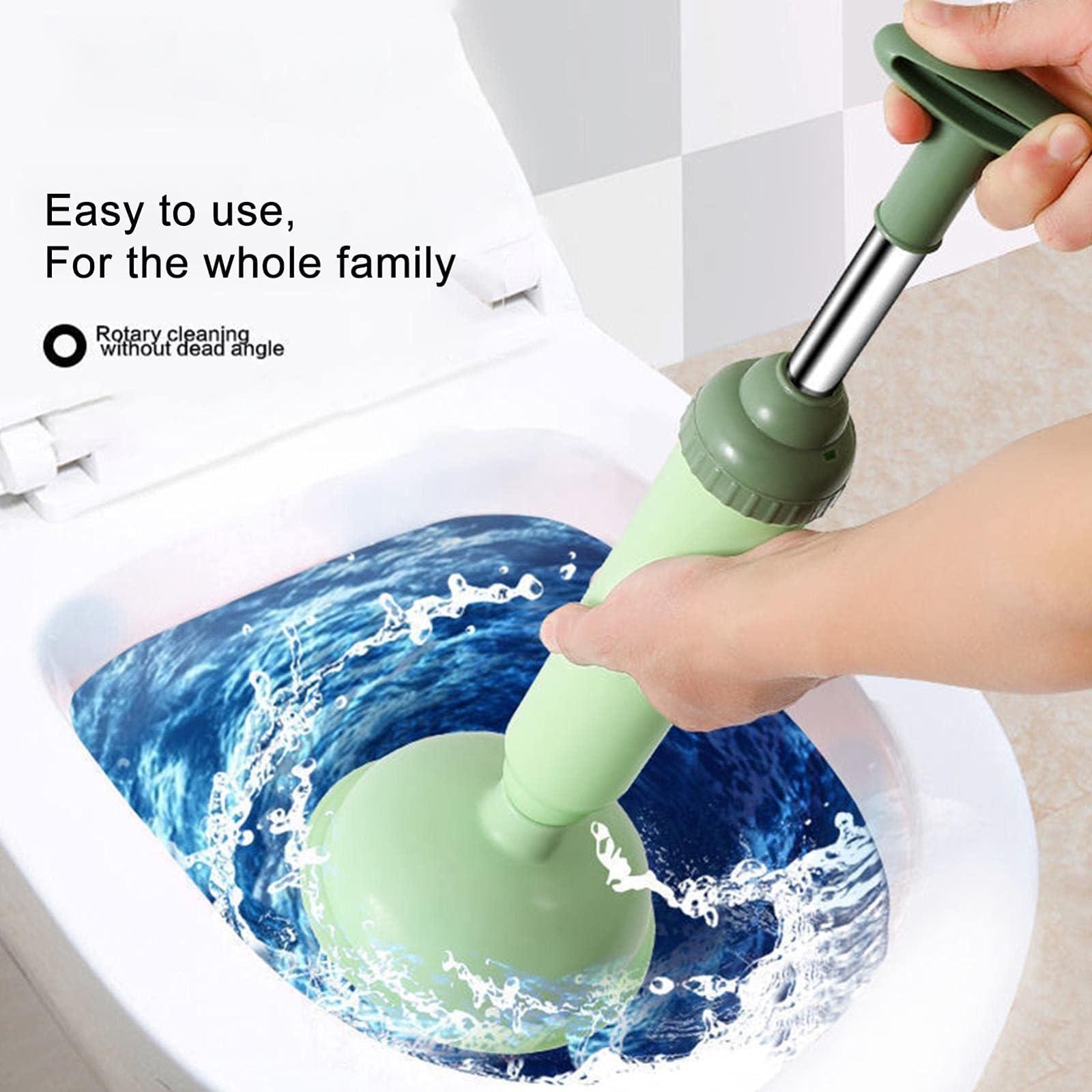 High-Pressure Toilet Siphon Pump, Powerful Drain Cleaning Tool, Abs Multi-Function Plunger, Ideal for Sink, Bathroom, Shower, Kitchen