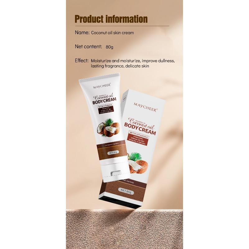 MAYCHEER Coconut Oil Body Lotion Hydrating Moisturizing Body Moisturizing Hydrating Moisturizing