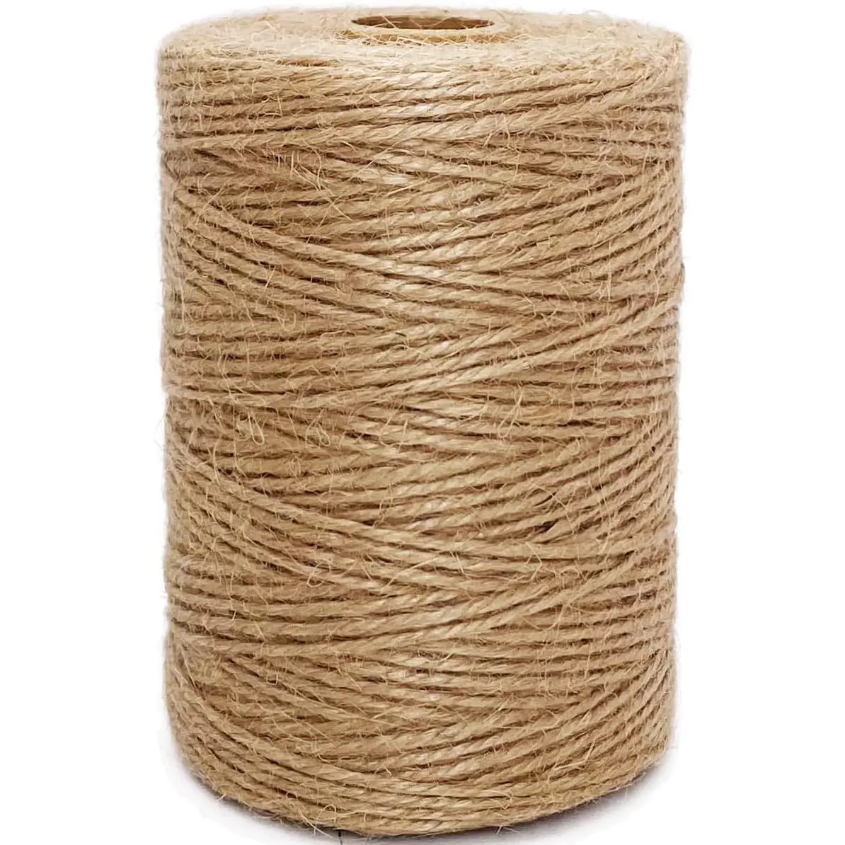 Jute Twine String 328  Durable  Jute Rope String  for Arts Crafts Mason Jars  Handle Wrapping Wedding Decorations  Gardening Durable Packing String for Gifts Presents,Brown