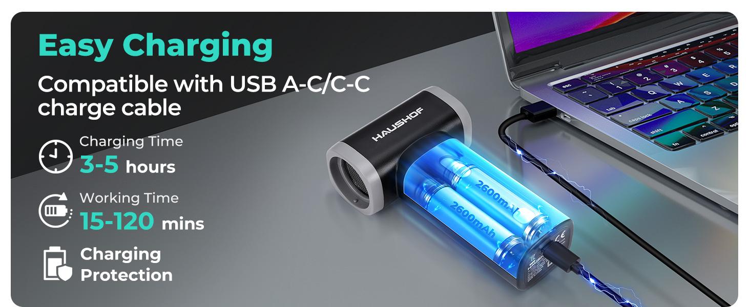 #SpringGlowUp HAUSHOF 8V Mini Electric Air Duster-110,000RPM High Power Compressed Air blower, Rechargeable Brushless Motor Durable Cleaner, Variable Speed Dust Blower for Computer, PC Keyboard, Electronics, Car... #SpringGlowUp HAUSHOF 8V Mini Electric Air Duster-110,000RPM High Power Compressed Air blower, Rechargeable Brushless Motor Durable Cleaner, Variable Speed Dust Blower for Computer, PC Keyboard, Electronics, Car...