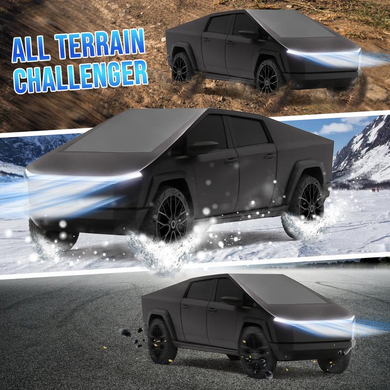 rc cars kids stuff for boys Remote Control Pickup Truck, 1/24 Scale Racing Car Model, Rechargeable Battery & Light and Loadspace, for Adults and Boys