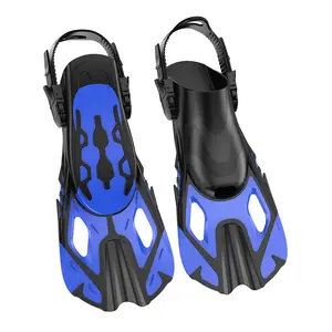 Popular snorkeling fins with adjustable straps, professional outdoor diving equipment