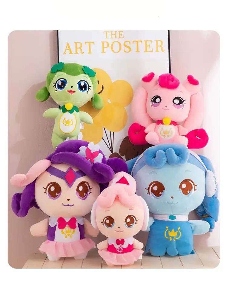Hot New Catch Teenieping Anime Stuffed Toys Figures Zheng Zheng Moko Lemei Kawaii Plushies Figures Room Customized Gift Toys