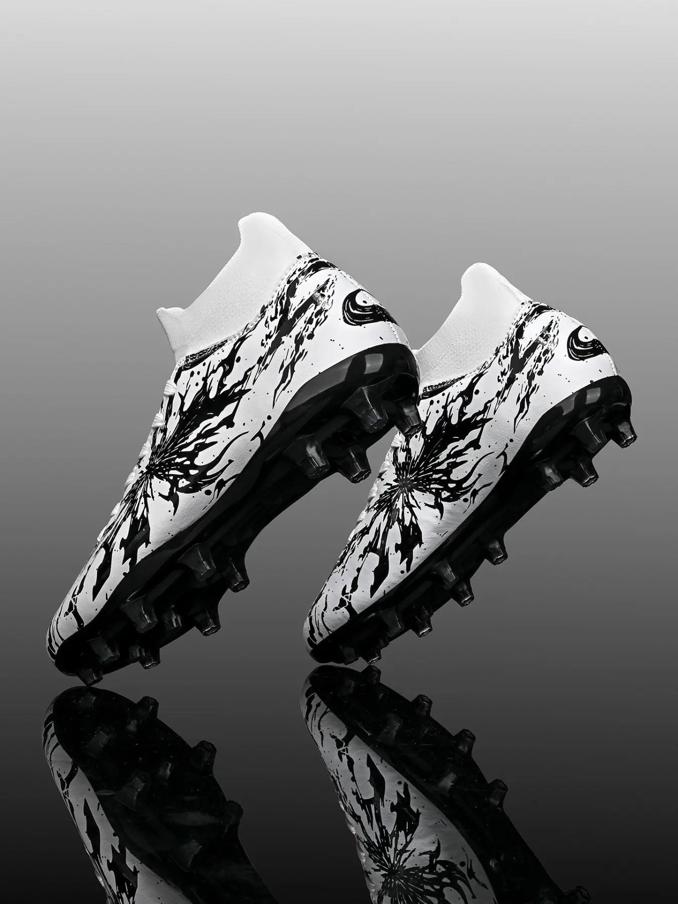 Professional Ag/fg Soccer Shoes, Soccer Boots, Flexible PU Upper, Durable Tpu Sole, Ideal for Natural and Artificial Grass, Adult Training Essential