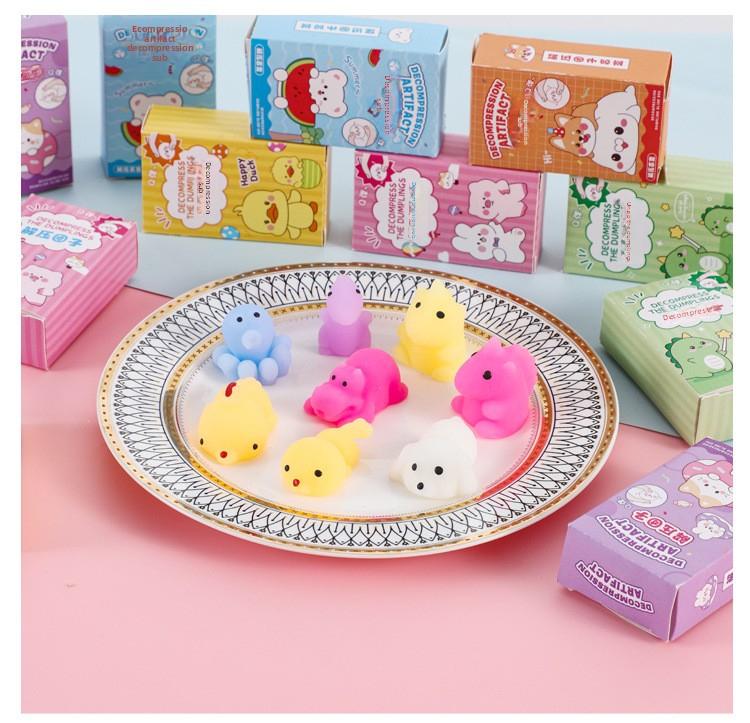 Fun Squishy Toys Blind Box Blind Bag Children's Stress Relief Gift Soft Rubber Decompression Toy Student Small Gift