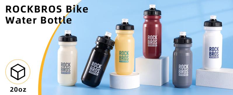 ROCKBROS Bike Water Bottle Squeeze Bicycle Water Bottle BPA-Free