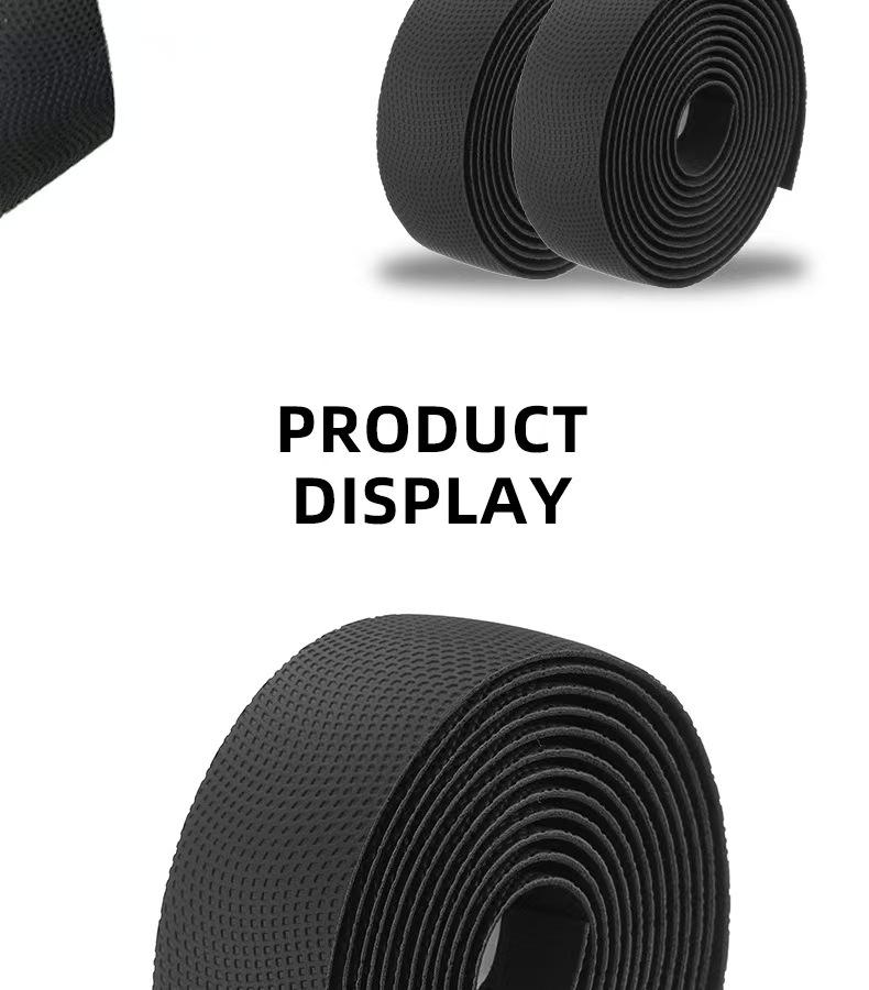 1pcs Road Bike Handlebar Tape, Silicone Bicycle Strap, Anti-Slip Shock Absorption, Mountain Bike Accessories, Outdoor Cycling Gear