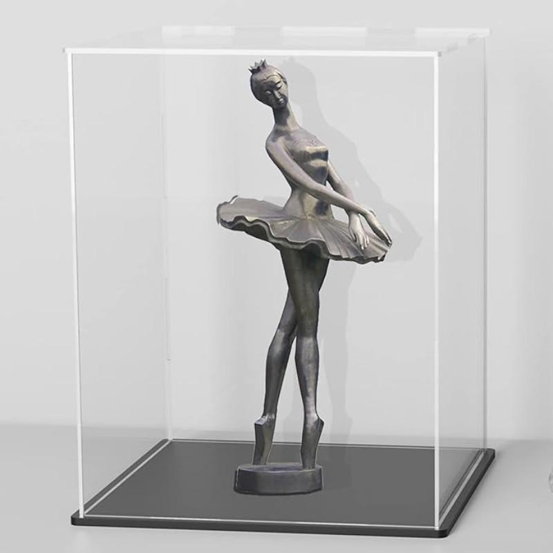 Transparent Acrylic Display Case, Stackable Doll Box, Vertical Assembly Stand, Base, Pop Character Dustproof Collector's Box