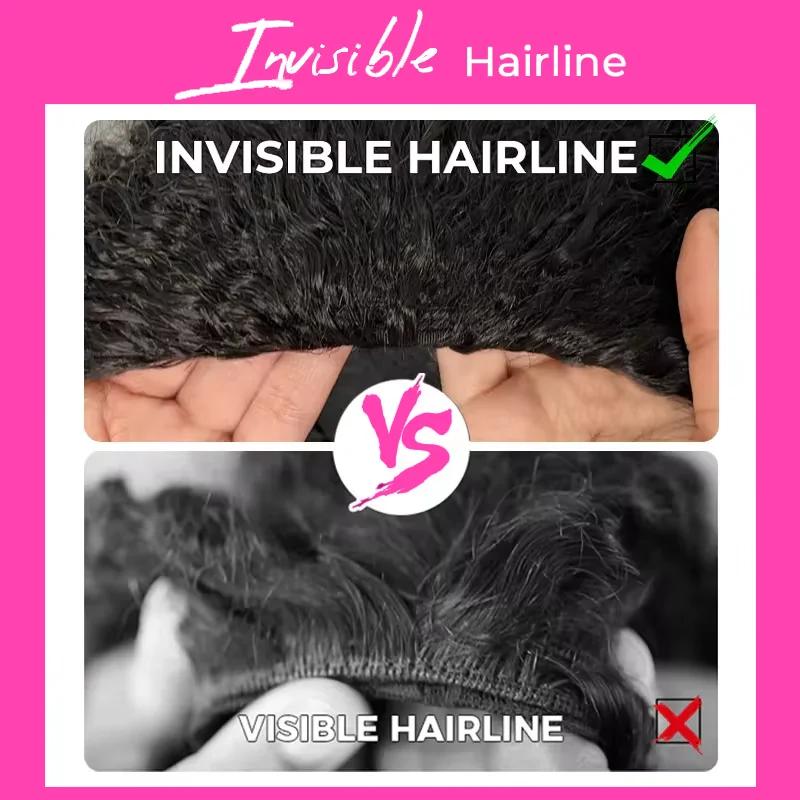 [3 in 1 Half Wig] Bling Hair Half Wig Human Hair 180% Density Glueless Wigs Human Hair Curly 3 In 1 Half Wigs for Black Women Drawstring Seamless Flip Wig Beginner Friendly FallFreshness