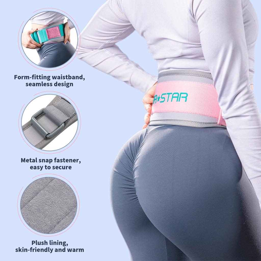 Manueklear Fitness Waist Belt, Universal Squat Deadlift Support, Glutes Workout Equipment, Weightlifting Training Gear, Sports Protective Equipment