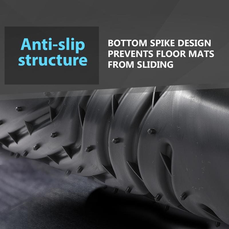 Fit for 2013-2024 Toyota RAV4 Front & Rear TPE Floor Mats,3PCS All Weather Floor Mats Rubber Liners,Waterproof Anti-slip Durable Floor Mats