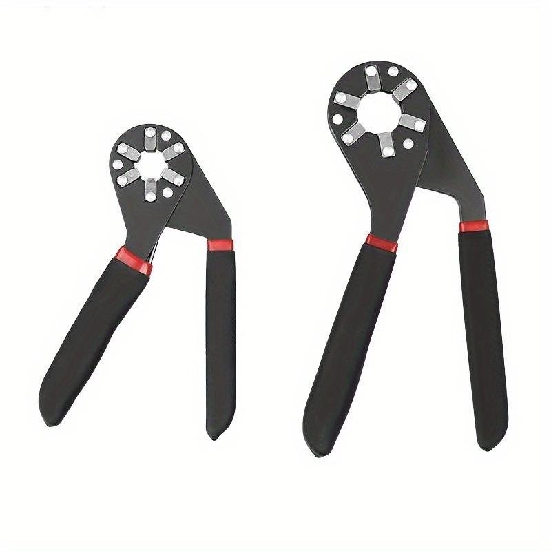 6"/ 8" External Hex Wrench, Torque Adjustable Wrench, Opening Repair Removal Tool, Magic Wrench, Heavy Duty Wrench, Household Repair Tools For Electrician, Mechanic, Motorcycle, Bicycle