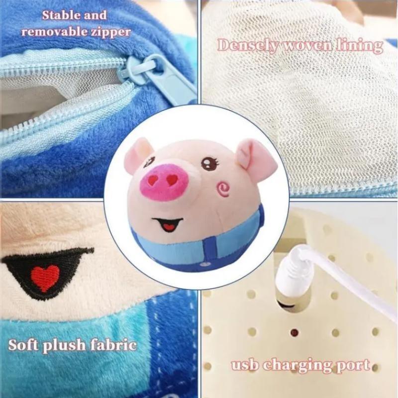 Wait Till You See This Pig Toy Bounce & Sing for Your Dog!