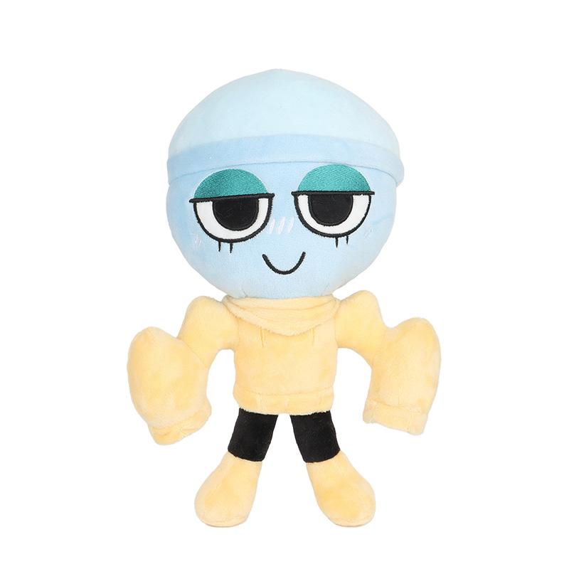 Dandy's World Plush Cute Dandy World Scrap Stuffed Horror Game Goob Pebble Plushie Soft Pillow Doll Children Birthday Gifts Doll