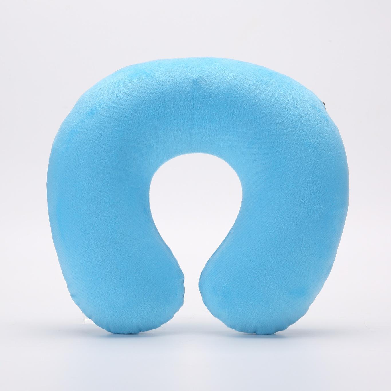 Inflatable Travel Pillow, Neck Pillow, Plane Pillow, Car Travel Pillow, U-Shape Neck Support, Travel Neck Cushion, Portable for Students/adults, Essential for Mailmen