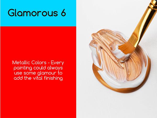 MEEDEN Art US Fluid Pastel Acrylic Paint Set, 6 Vibrant Colors (2 oz, 60 ml), Rich Pigments, Non-Toxic High Flow Art Paints