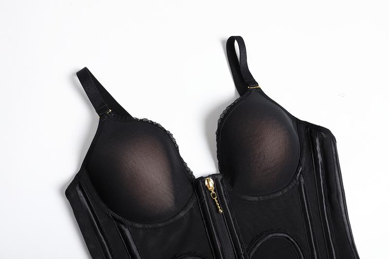 SHAPESHE Waist Shapewear with Bra for Women Corset Tummy Control Workout Vest Going Out Tops