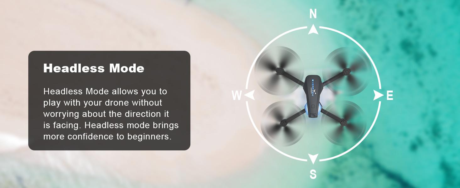 FPV Drone with 1080P Adjustable Camera – WiFi Real-Time Transmission, Remote & App Control, Trajectory Flight, 2 Batteries – Perfect for Kids, Adults & Beginners