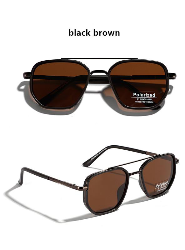 Tangle Free Aviator Sunglass Simple Sunglasses for Men  display picture 2