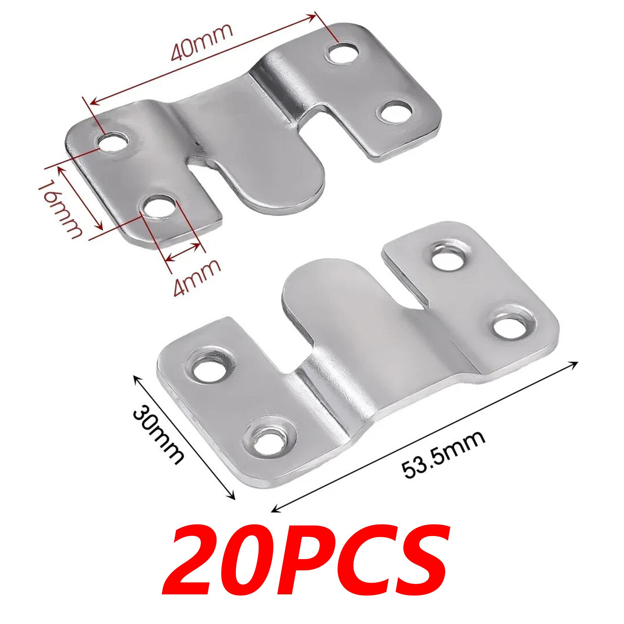 5/10/20 Pieces Picture Frame Hooks, Wall Mounting Brackets, Embedded Hanging Clips, Interlocking Furniture Connector Parts
