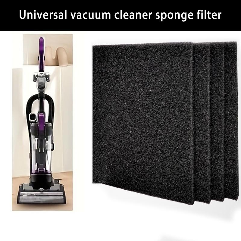 Universal Vacuum Cleaner Filter Sponge Sheets, Cuttable Foam Filter Material for Various Vacuum Models, Essential Replacement Accessory