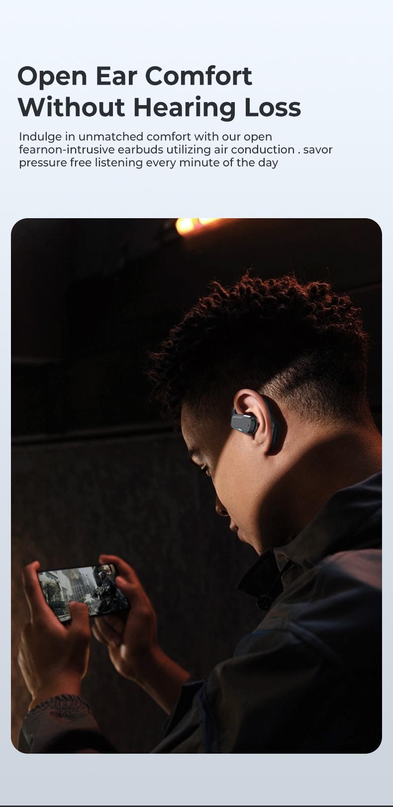 MINISO M98 Wireless Earbuds，headphones Stereo，30H Long Playtime,Built-in Mic Headset,High-quality sound  Earbuds,Headphones Immersive Premium Sound Long Distance Connection Earphones With Charging Box,for Gym Running Workout