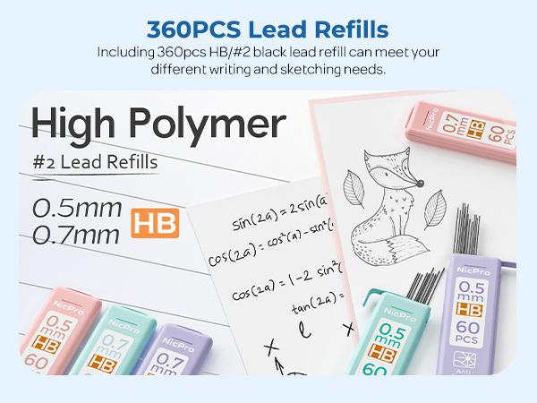 Nicpro 51 PACK Aesthetic Book Annotation Kit with Pen Case, 12 Dual Highlighters, 5 Gel Pens, 6 Mechanical Pencil, 2 Markers 1200PACK Transparent Sticky Notes and Tabs for Bible Study Student Stationary