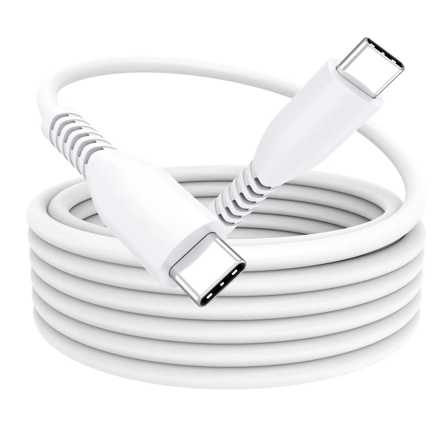 60W USB C Charging Cable - 15 Ft Extra Long Synthetic-Built Universal Compatible Type C Cable for Phones & Electronics, Type C Cables, Universal Compatible Cables