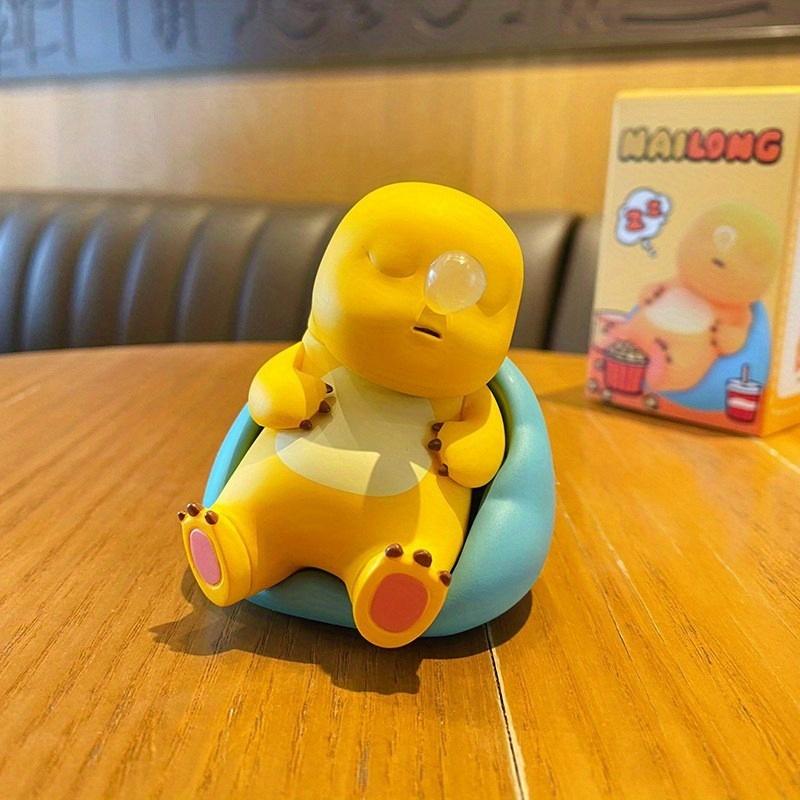 6-Piece Milk Dragon Figure Set, Anime & Game Collectible Figurines, Desktop & Car Decoration, Model Gift, Fan Collection, Collectible Figures