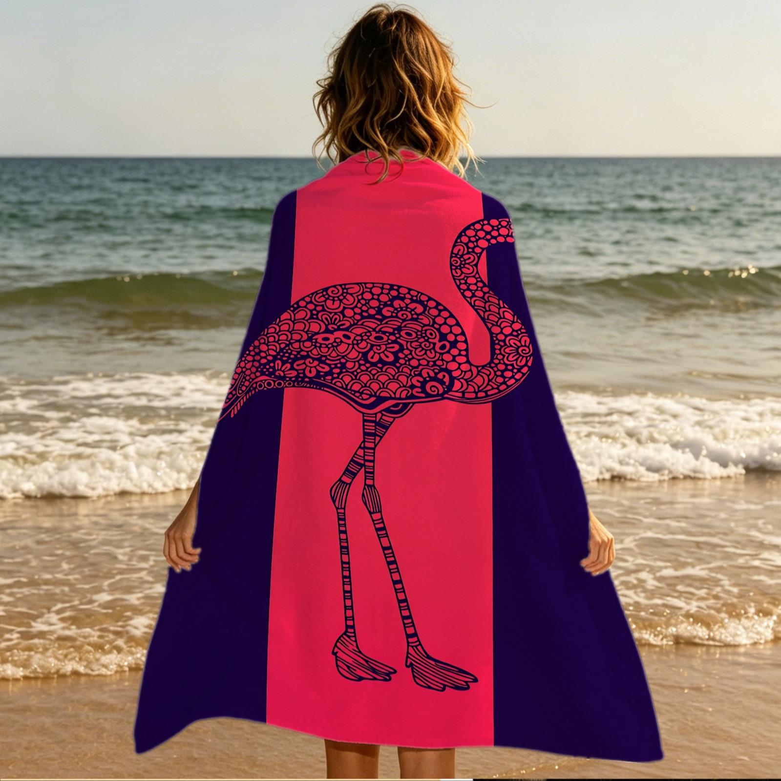 Exotic Tribal‑Style Marine Life Beach Towels, Ethnic‑Style Marine Animal Print Beach Towels, and a Variety of Bohemian‑Patterned Oversized Pool Towels—All Made From Quick‑Drying Microfiber Fabric—to Help You Create a Unique Summer Travel Look