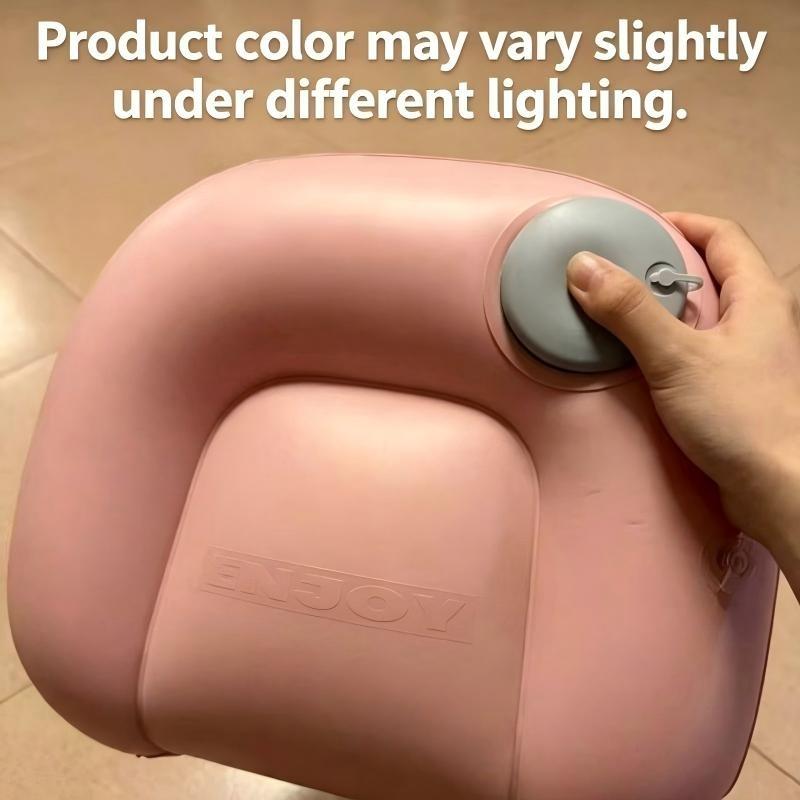 Portable Outdoor Inflatable Pad, Press-Inflate Foldable Music Festival Chair, Thick Material, Concert Beach Lawn Pad