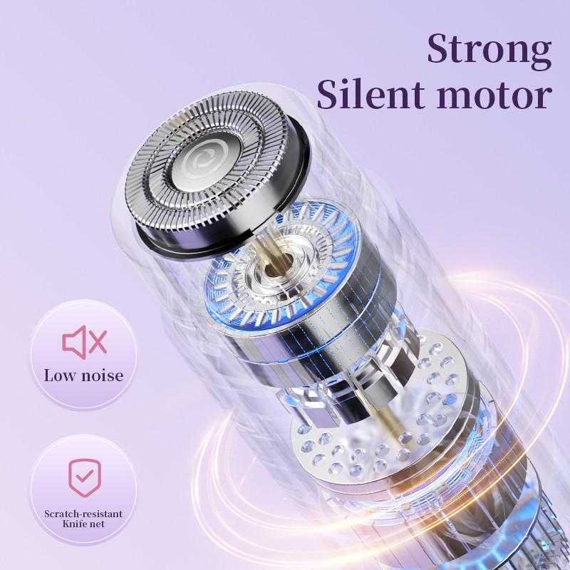 Women's Electric Bikini Trimmer Shaver & Razor, Dual Head, LED Display, Rechargeable, for Armpits, Body, Legs, New Condition