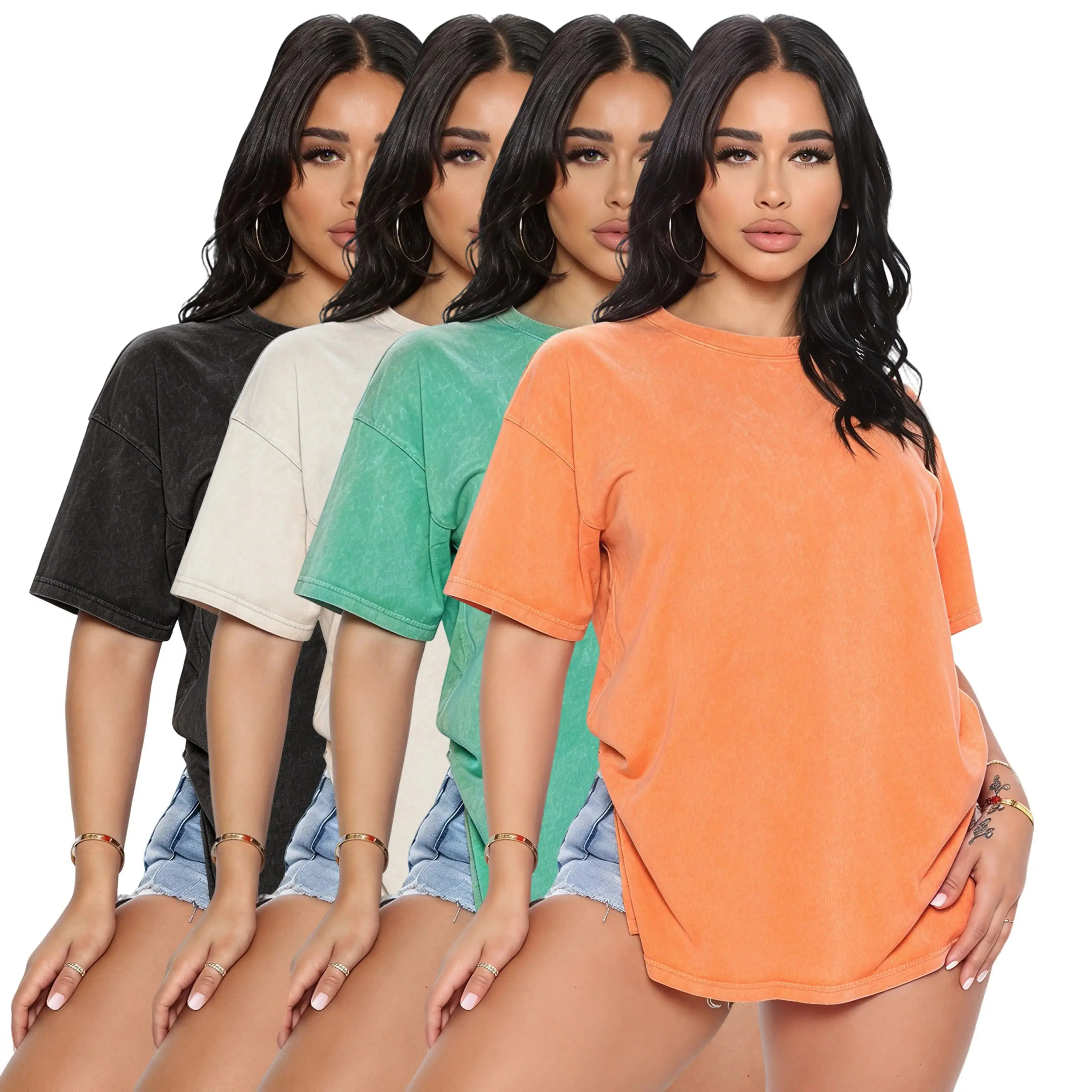 Orange + Grass Green + Apricot + Black