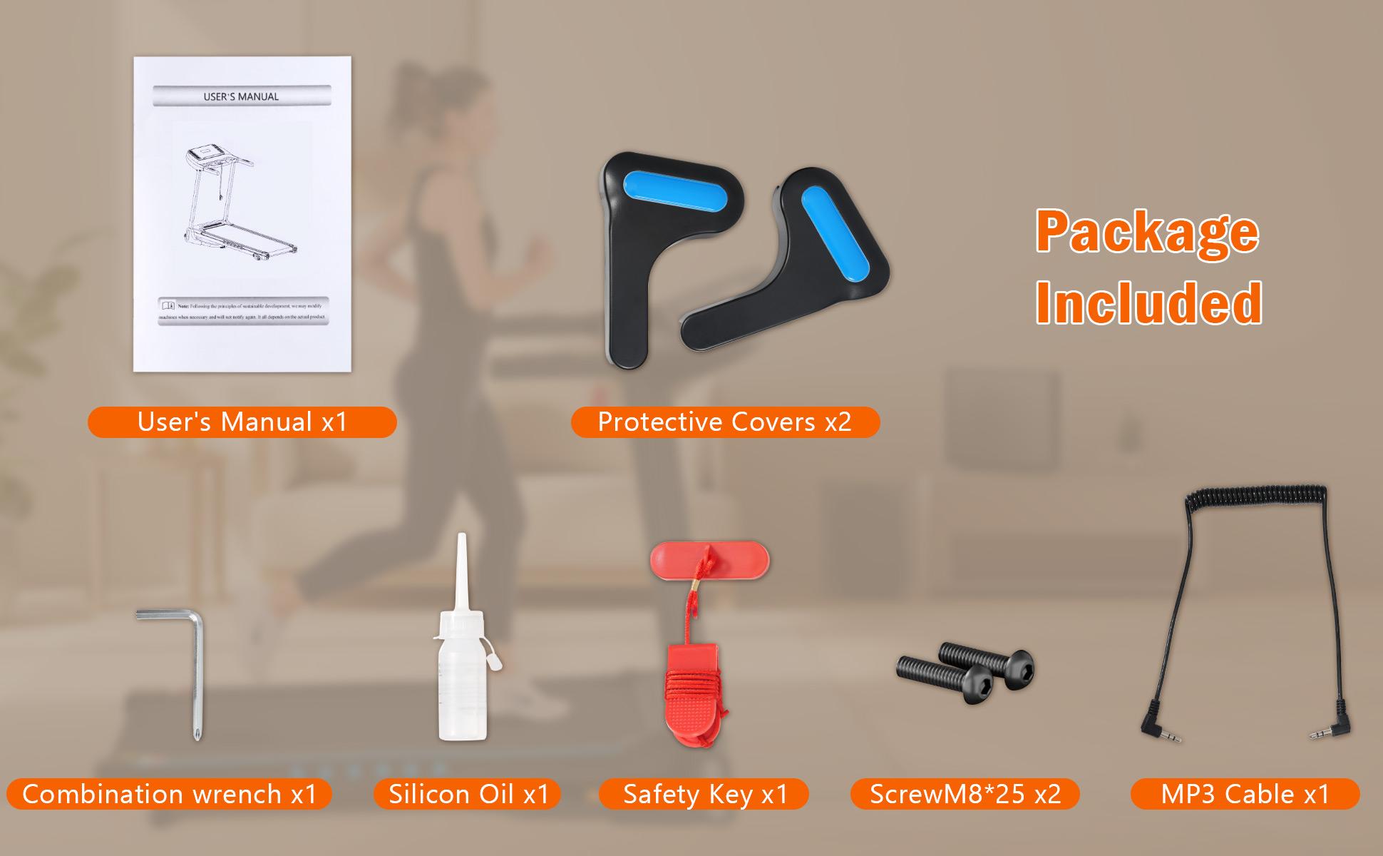 【Bellemave】NEW Incline Treadmill for Running and Walking, 3.0 HP Treadmills For Home 350 lbs Weight Capacity Hydraulic System Auto-Folding Treadmill with Type C & USB Charge Station , 10MPH, Bluetooth Speaker