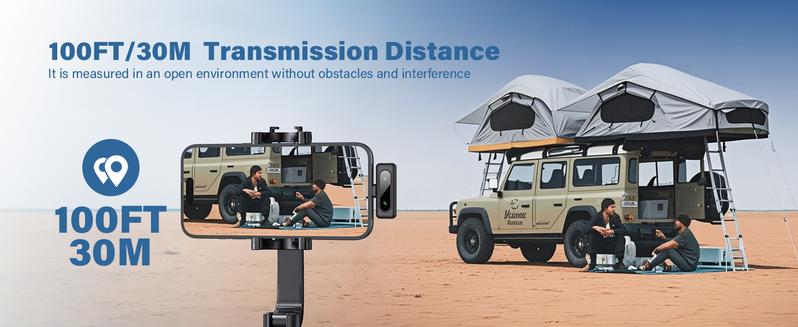 PQRQP Wireless Lavalier Microphone Dual Set – Plug & Play Clip-on Mic with Auto Pairing, Magnetic Mount, Noise Cancelling with LED display for iPhone, Android, USB-C Devices,Vlog & Video Recording