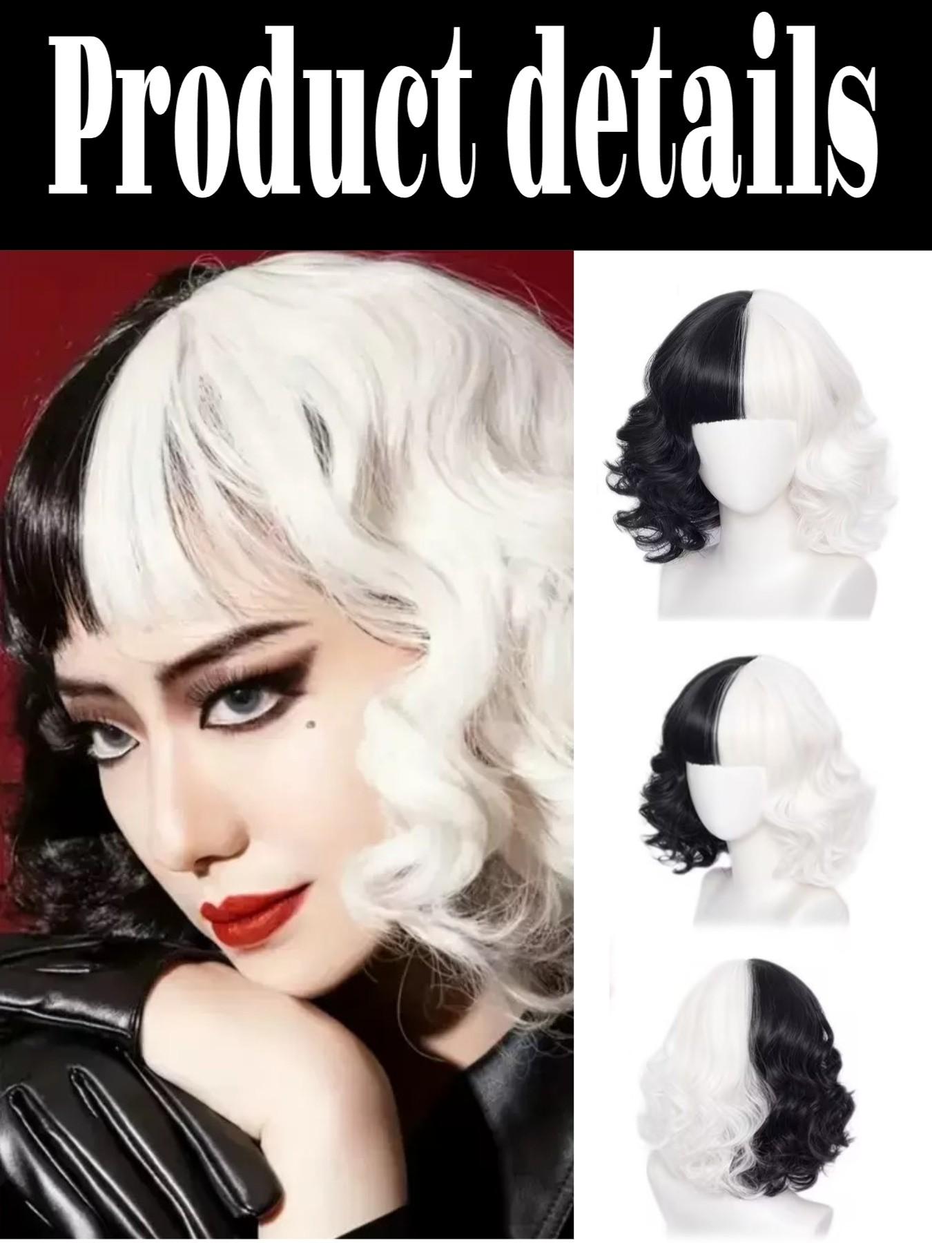 6-Piece Witch Costume Set, Fun Cosplay Props, Party Accessories, Summer New Arrival, Colorblock Design, All Seasons