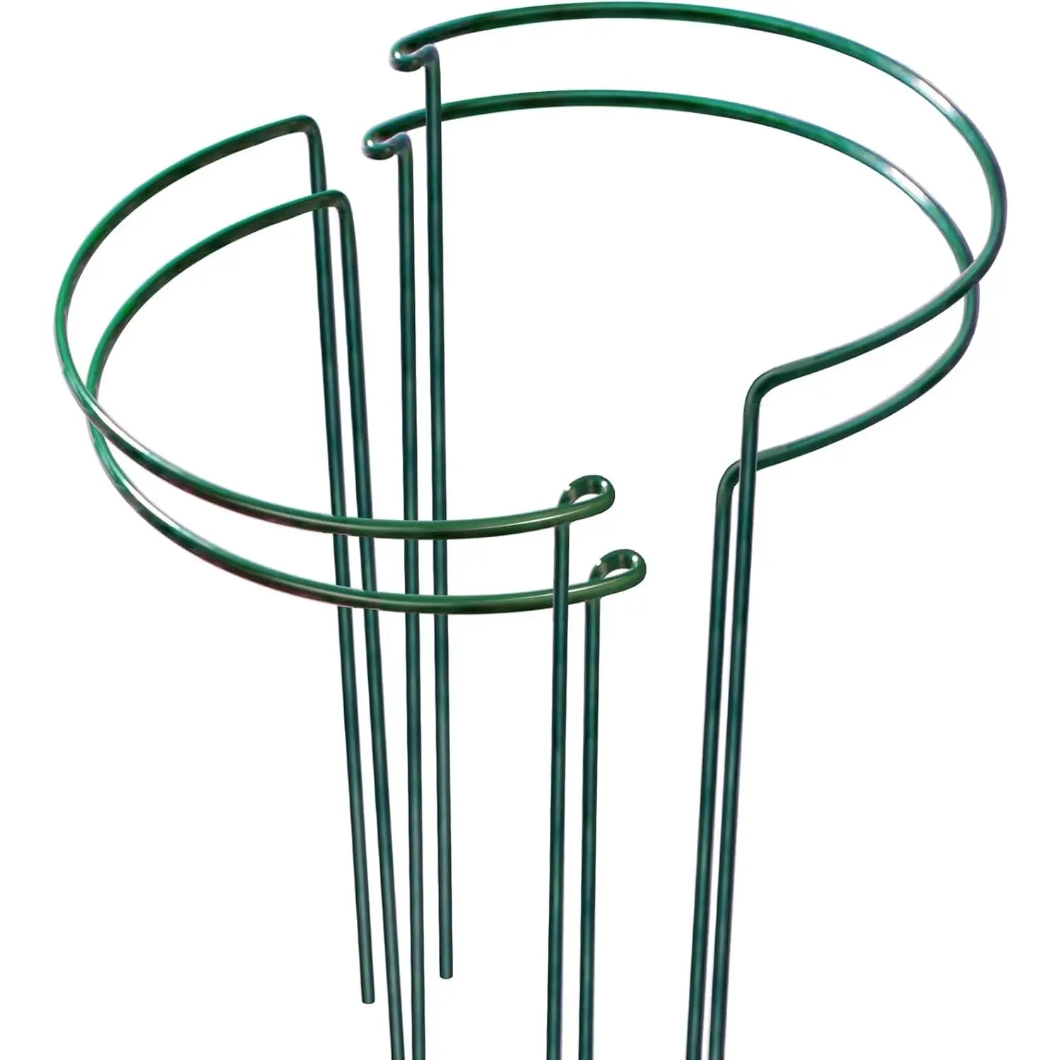 Support Stakes, 4 count  Stakes,  Support, Peony Cages and Supports, Garden Stakes,  Stakes for Indoor Outdoor , Hydrangea Support Cage, 10" W x 15.8" H