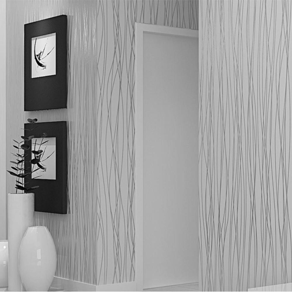 Modern Minimalist Self-Adhesive Wallpaper, Light Non-Woven Material, Moisture-Proof, Suitable for Living Room and Bedroom Decor