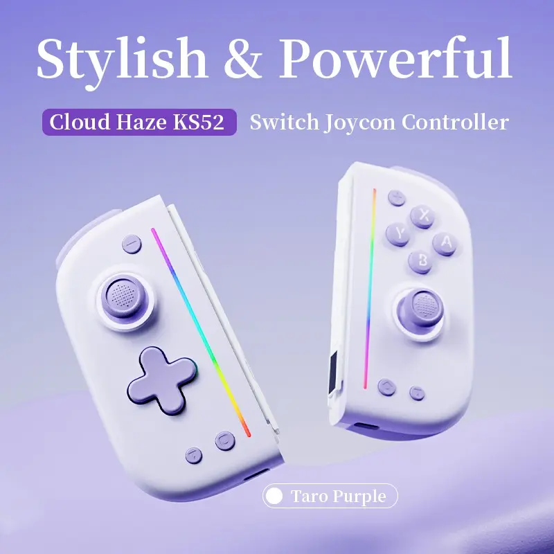 Wireless Bluetooth Wired Controller Gamepad For Nintendo Switch & Lite & OLED iPhone IOS Android PC Computer iPad Tablet Smart TV Box mobile cell phone Laptop Notebook Control Game Pad Accessories Command Mando USB Hall RGB light joystick Trigger remote