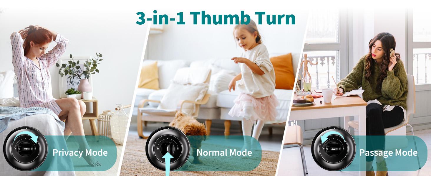 Valentine's Day Gift Fingerprint Door Lock, Smart Fingerprint Door Knob, Biometric Door knobs with App Control, Auto Lock Door Lock with Code, Keyless Door Knob with Locks for Bedroom, Home,Office FathersDayGift