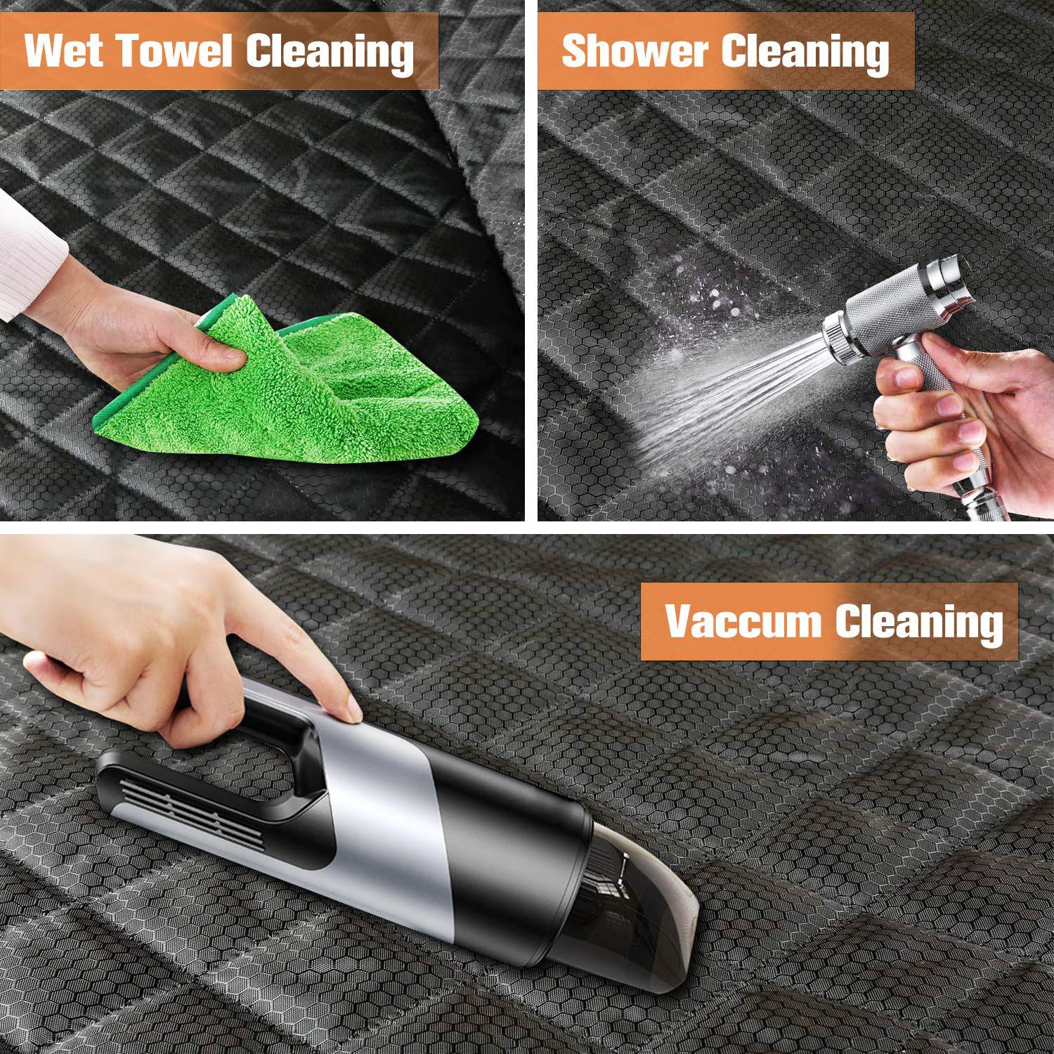 Waterproof Dog Back Seat Cover for Cars & SUVs | Non-Slip Scratchproof Protector