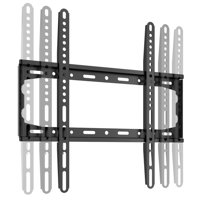 Universal Ultra-Thin Tiltable TV Wall Mount, Fits 14-42 Inch Flat Curved Screens, 25kg/55lbs Load Capacity, Max Vesa 200x200mm, TV Mount Bracket