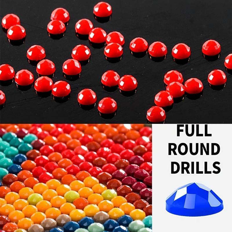 Large Size Diamond Painting Kits for Adults, Gothic Art Crying Angel Diamond Art Kit for Beginners DIY Full Round Drill Paint with Diamond Dots Gem Art for Home Wall Decor