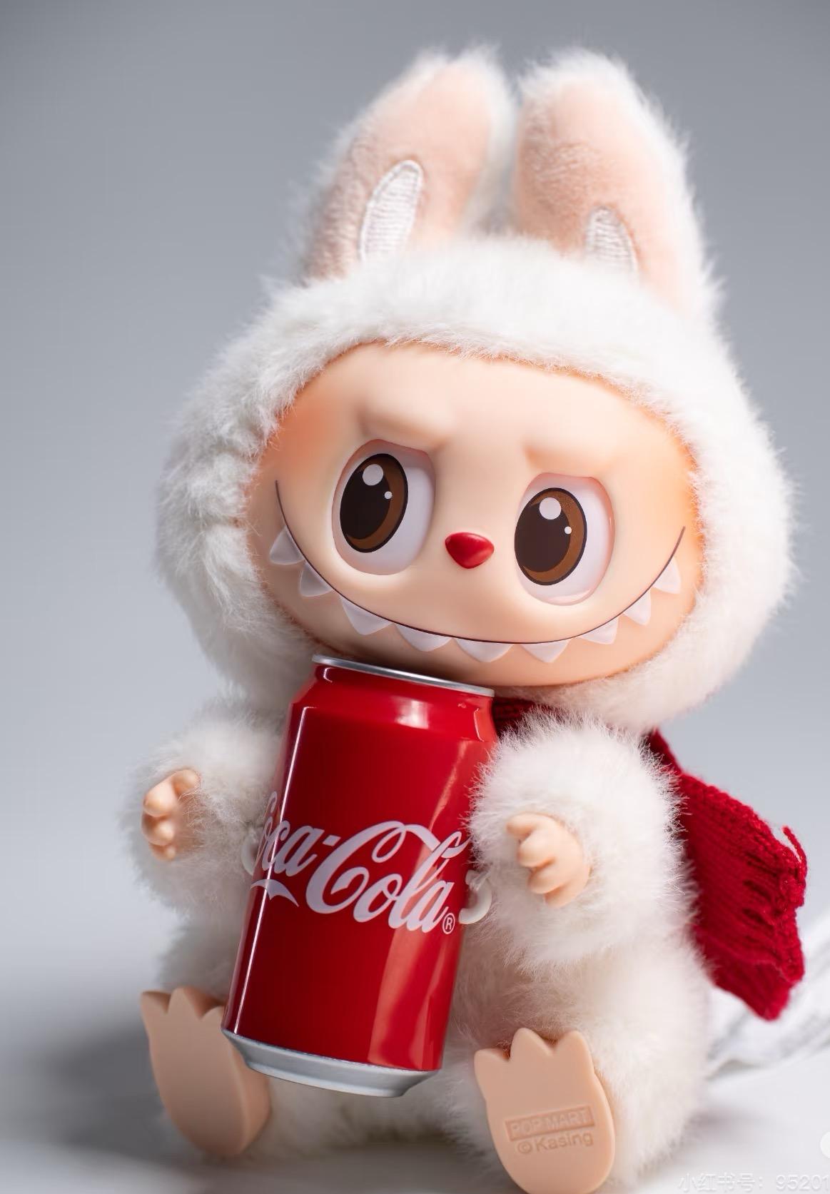 THE MONSTERS Coca-Cola Series Vinyl Face Blind Box Keychain Collectible