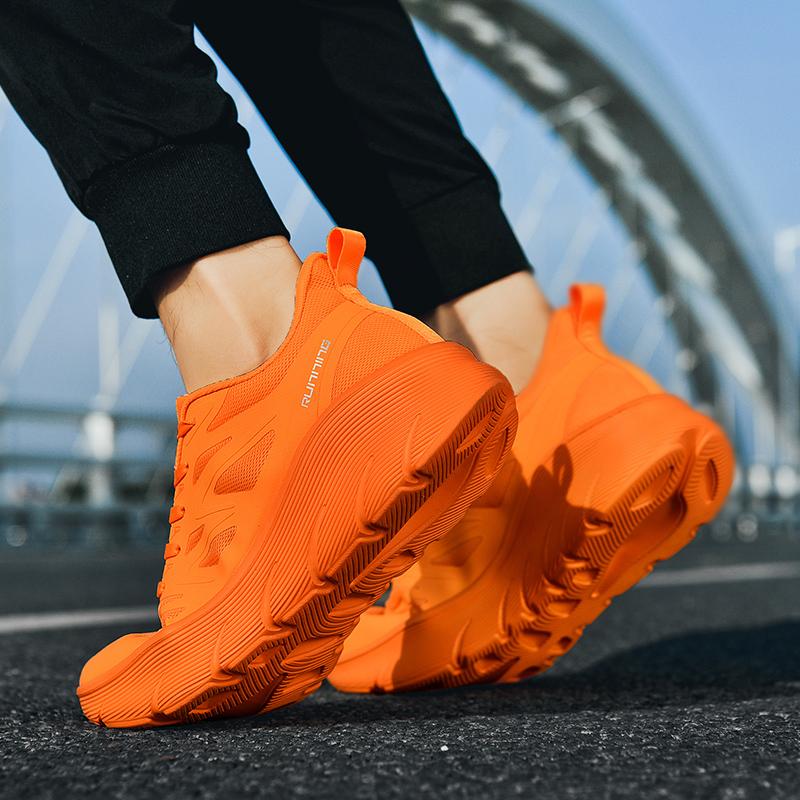 Level Up Your Casual Vibe! Men’s Chunky Casual Sneakers | 6 Vibrant Shades (36-47) | Lightweight, Shock-Absorbing & Trendy | Breathable Casual Shoes