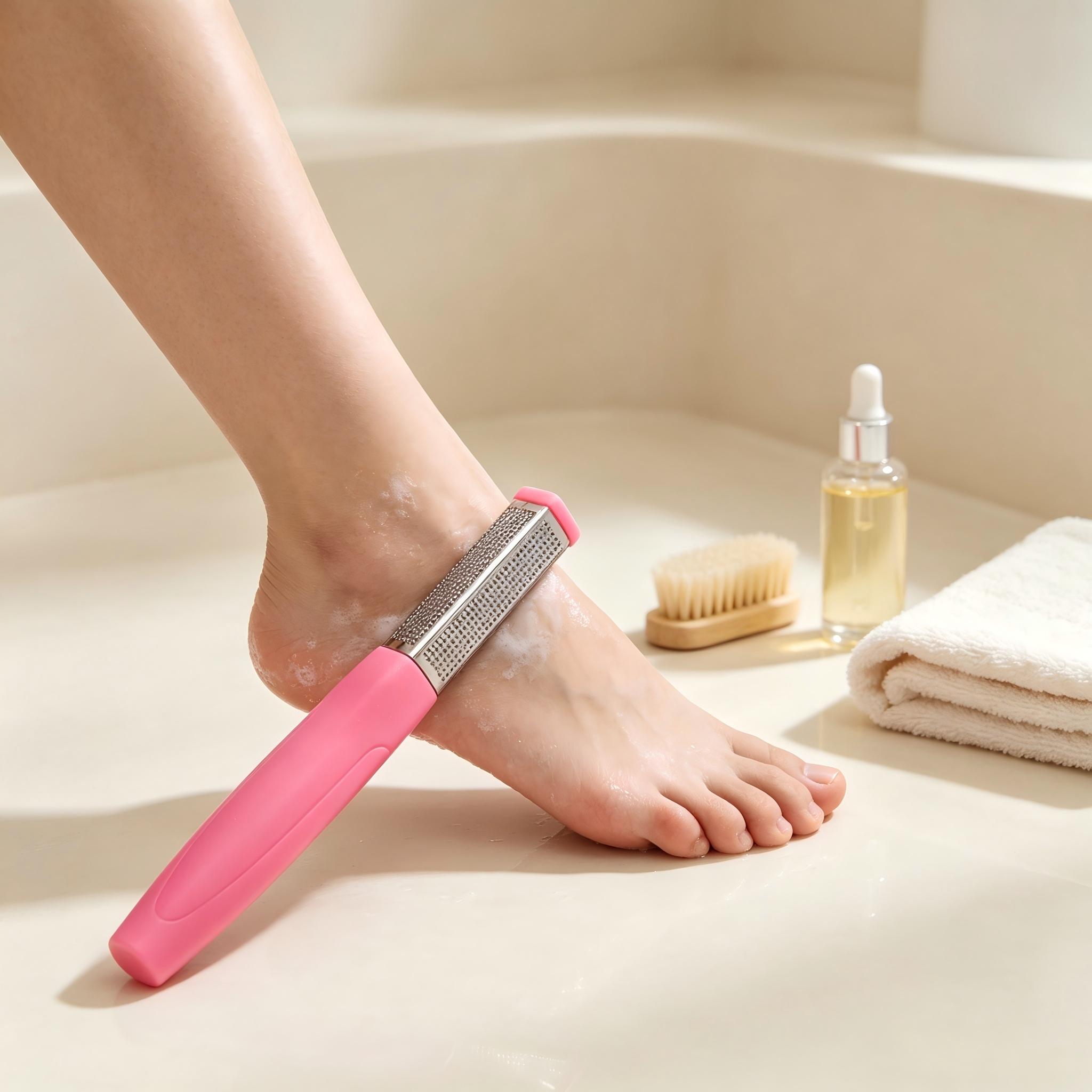 Two-In-One Nail File Set, Dual-Sided Coarse and Fine Grit, Foot Dead Skin Remover, Home and Salon Use, Portable Manicure Beauty Tool Kit