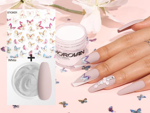 【Blossom Series】Morovan Acrylic Nail Kit : Blossom Pro for Beginners with Everything - Complete Nail Kit Set Professional Acrylic with Everything Acrylic Nail Starter kit Acrylic Nail Supplies Gifts for Women Girl 【Blossom Series】Morovan Acrylic Nail Kit : Blossom Pro for Beginners with Everything - Complete Nail Kit Set Professional Acrylic with Everything Acrylic Nail Starter kit Acrylic Nail Supplies Gifts for Women Girl