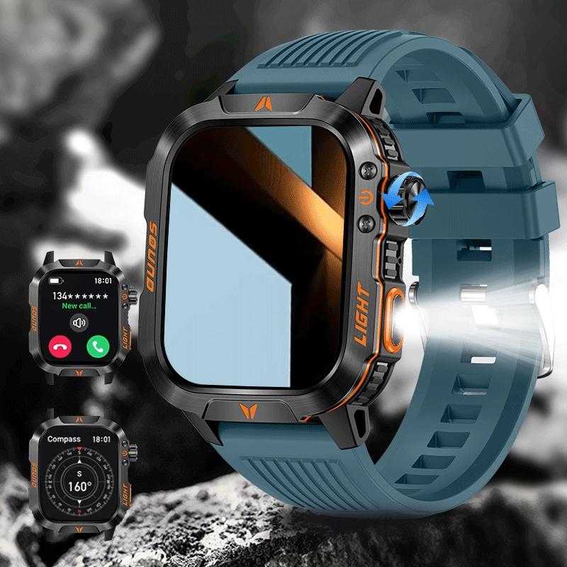 Multi-functional Smart Watch with Flashlight Compass, Fashionable Digital Watch with Heart Rate Monitoring & Sleep Tracking, Sports Watch with Multiple Sports Modes for Women & Men Multi-functional Smart Watch with Flashlight Compass, Fashionable Digital Watch with Heart Rate Monitoring & Sleep Tracking, Sports Watch with Multiple Sports Modes for Women & Men