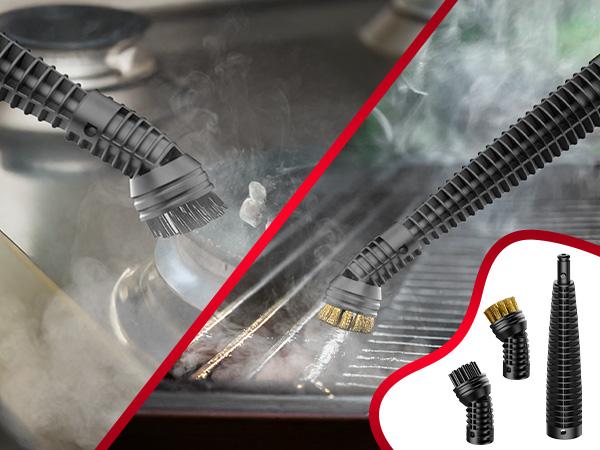 Phueut Lightweight Detachable Steam Mop Cleaner - 2 Modes 3 Temp Levels, Heavy Duty Powerful Handheld Steam Cleaner for Cleaning/Hardwood/Tile Grout Phueut Lightweight Detachable Steam Mop Cleaner - 2 Modes 3 Temp Levels, Heavy Duty Powerful Handheld Steam Cleaner for Cleaning/Hardwood/Tile Grout