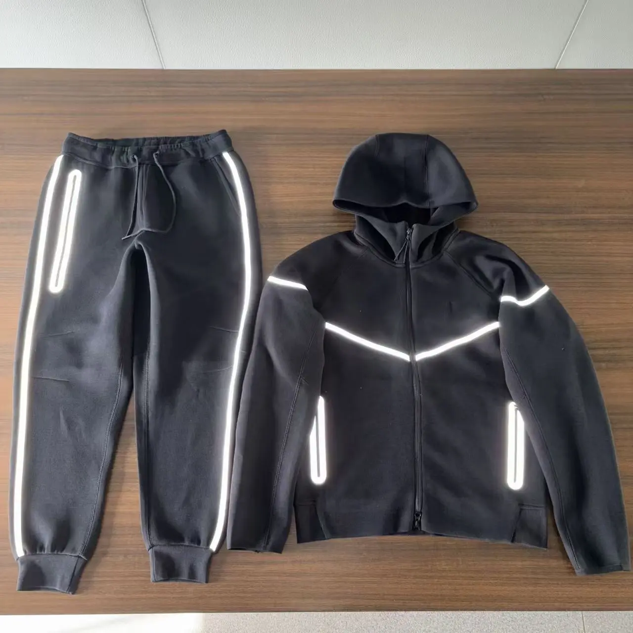 black suit